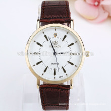 Wholesale wide leather band many colors wrist watch teens